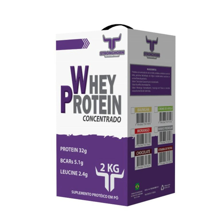 Whey Protein Stronghorn 2kg 100% Concentrado
